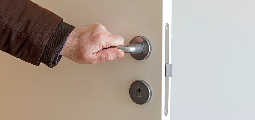 Restroom Locks Privacy Bolt Installation in Adelanto, California